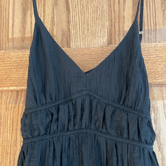 Lulu’s Effortless Vibes Backless Maxi Dress. Black Women’s Size Medium NWT - Picture 3 of 6